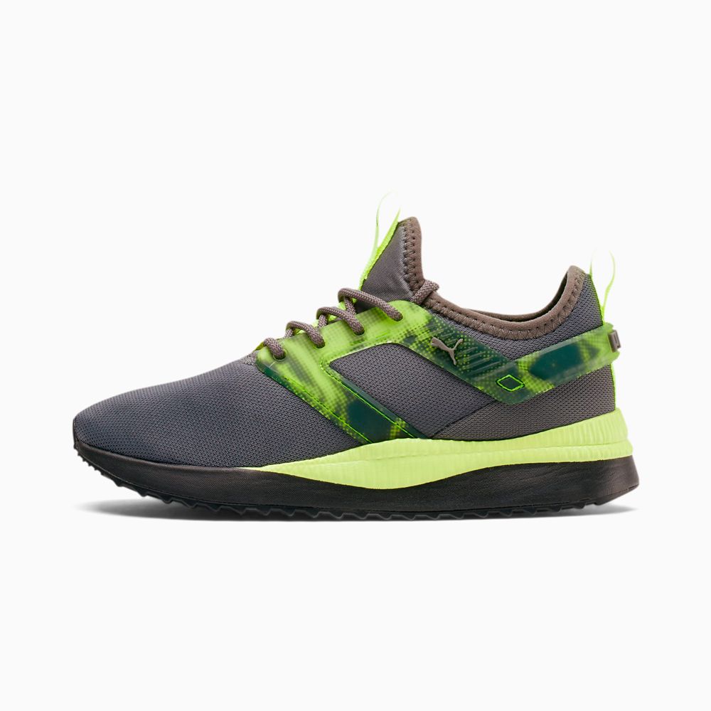Puma Pacer Next Excel Tech Fiú Sportcipő - Sárga/Fekete ( Hungary - DVMRS4396 )